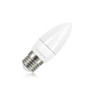 Candle 3.4W (20W) 2400K 230lm E27 Non-Dimmable Frosted Lamp, 280° beam angle