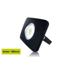 Compact-Tough Floodlight, IP65, 50W, 5000Lumens, 4000K, Beam Angle 110°, CRI>80, Black paint, Clear lens
