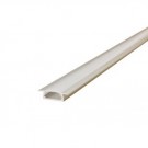 1M Recessed Aluminium Profile for Strips, Frosted cover included, suitable for 8mm/10mm width IP33 Strip, 22(W)x6(D)mm