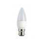 Candle 3.5W (25W) 2700K 250lm B22 Non-Dimmable Frosted Lamp