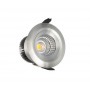 Downlight 9W (50W) 4000K 580lm 72mm cut-out Non-Dimmable Brushed aluminium finish