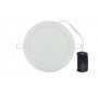 Downlight 6W (13W) 3000K 330lm 100mm cut-out Non-Dimmable Matt white finish