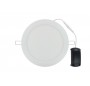 Downlight 12W (18W) 3000K 800lm 150mm cut-out Non-Dimmable Matt white finish