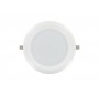 Downlight 16W (36W) 4000K 1200lm 150mm cut-out Non-Dimmable with integrated driver Matt white finish