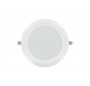 Static Downlight with Integrated driver 150mm cutout 16W 1350lumens 5000k 84Lm/W white front finish