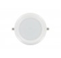 Downlight 13.5W (36W) 5000K 1350lm 200mm cut-out Non-Dimmable with integrated driver Matt white finish