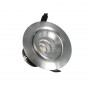 Adjustable Downlight 9W (50W) 4000K 580lm 90mm cut-out Non-Dimmable Brushed aluminium finish