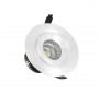 Adjustable Downlight 9W (50W) 4000K 580lm 90mm cut-out Non-Dimmable Matt white finish